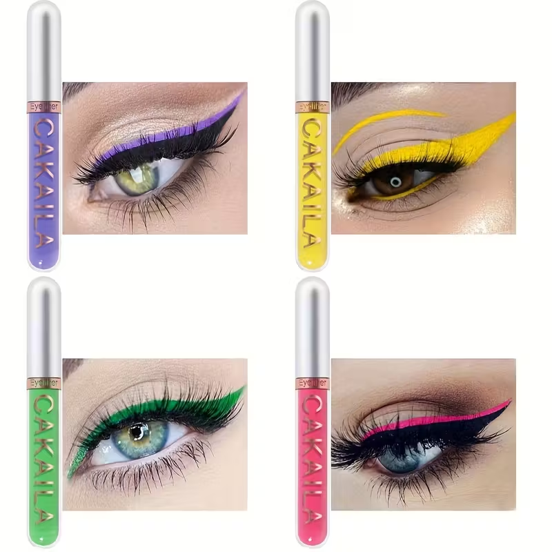8-Color Set Waterproof Eyeline - Waterproof Liquid Eyeliner Pen 评论和价格