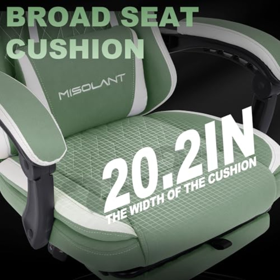 Gaming Chair for Adults, Fabri - Massage 评论和价格