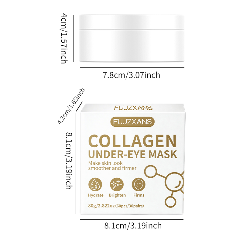 Bio-Collagen Eye Mask 60 Patch - Collagen Under Eye Patches 评论和价格