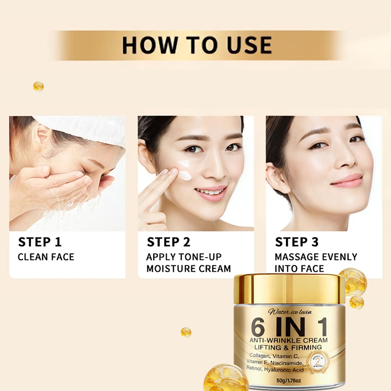 6-In-1 Anti-Wrinkle Cream. Lif - Retinol Anti Wrinkle Cream 评论和价格