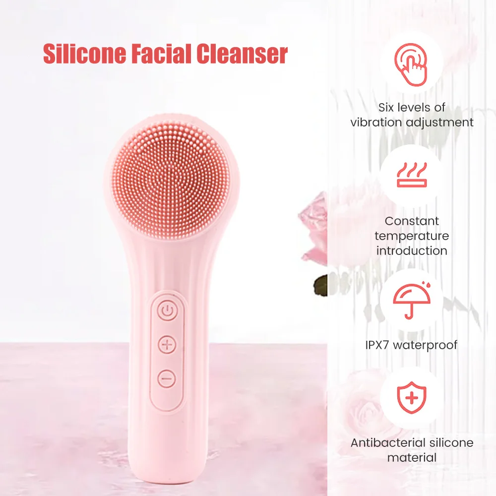 Sonic Silicone Facial Brush Cl - Silicone Face Scrubber Electric 评论和价格