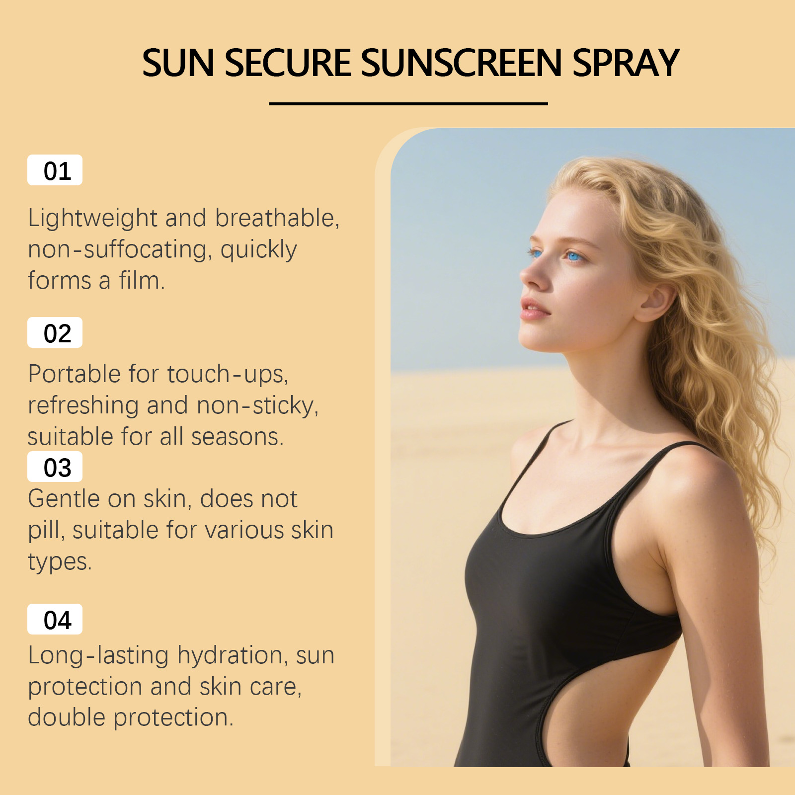 Hydrating  Invisible Sunscreen - Spf 50 Waterproof Sunscreen 评论和价格
