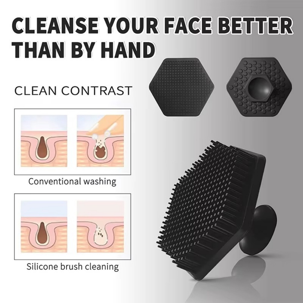 Mini Manual Facial Cleansing B - Silicone Face Scrubber Electric 评论和价格