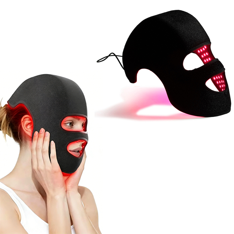 4Colors LED Hat&Face Mask Red  - Led Light Therapy Face Mask 评论和价格