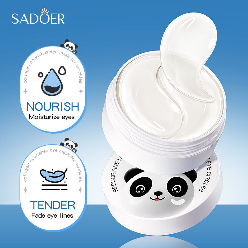60pcs SADOER Crystal Collagen  - Collagen Under Eye Patches 评论和价格