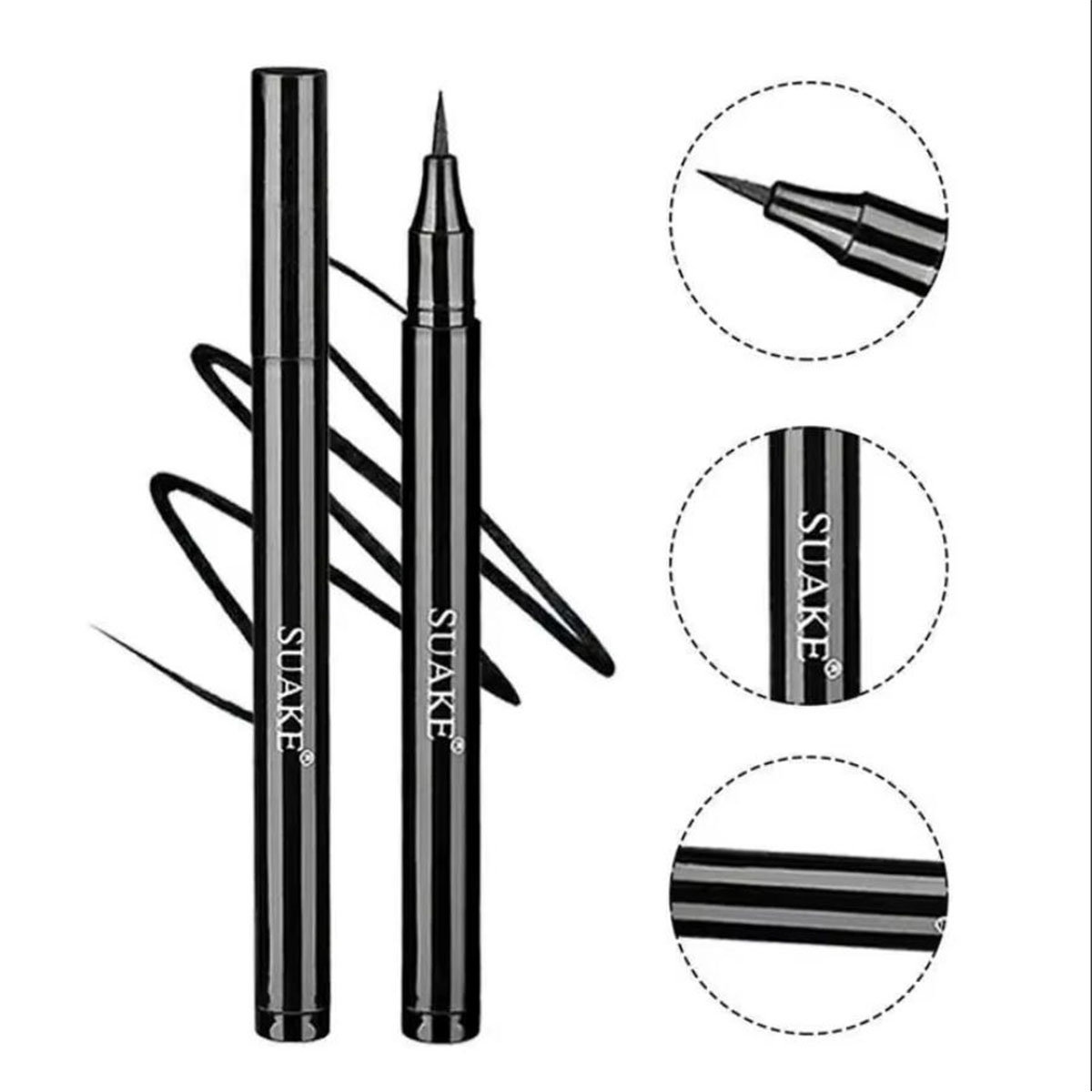 1/5pcs Liquid Waterproof Eyeli - Waterproof Liquid Eyeliner Pen 评论和价格