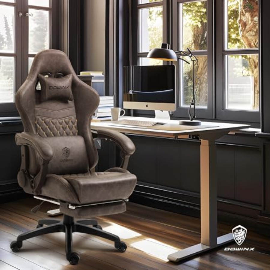 Big Tall Vintage Gaming Chair  - Massage 评论和价格
