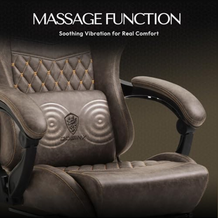 Big Tall Vintage Gaming Chair  - Massage 评论和价格