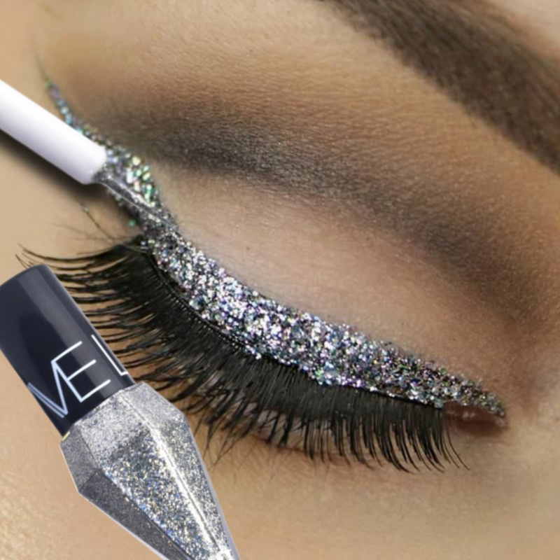 Pearlescent Glitter Diamond Li - Waterproof Liquid Eyeliner Pen 评论和价格