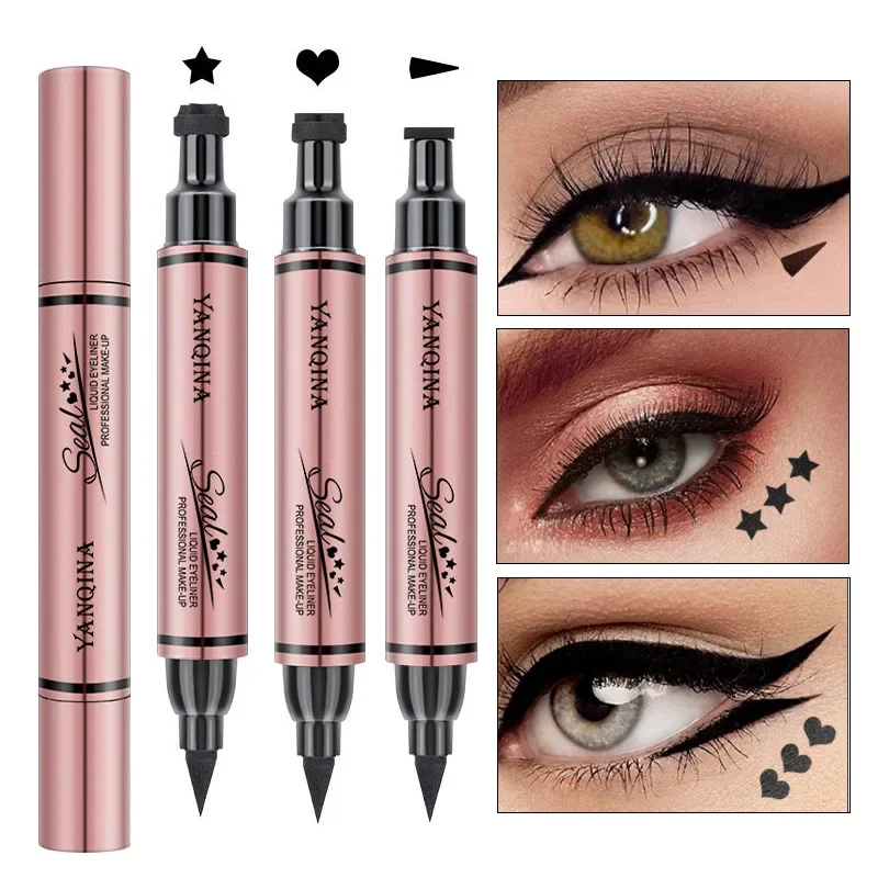 Eyeliner Stamp Seal Pen Long L - Waterproof Liquid Eyeliner Pen 评论和价格