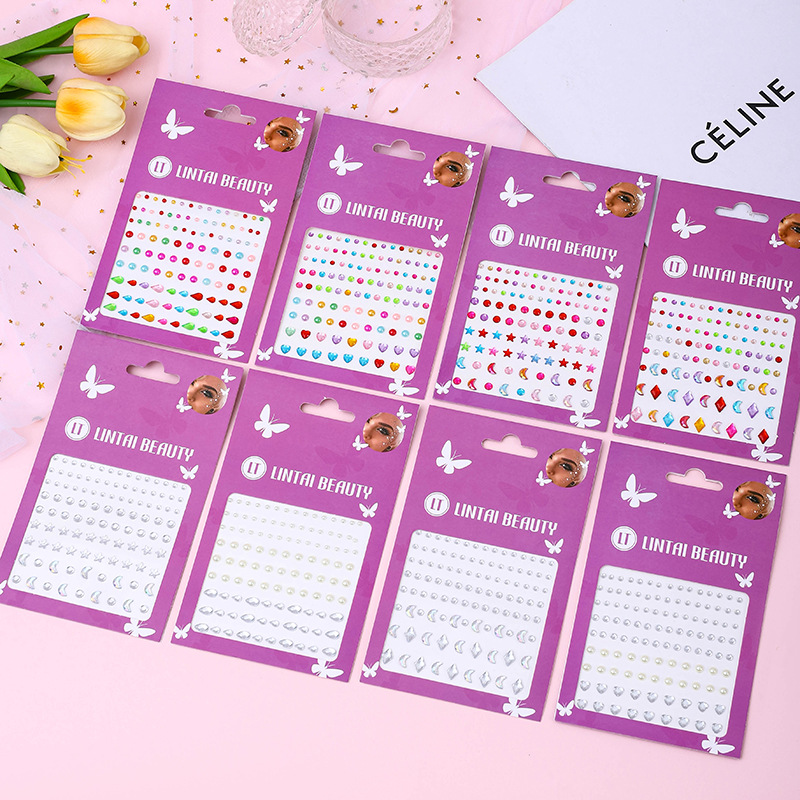 Hot Selling Face Gems Stickers - Nail Art 评论和价格