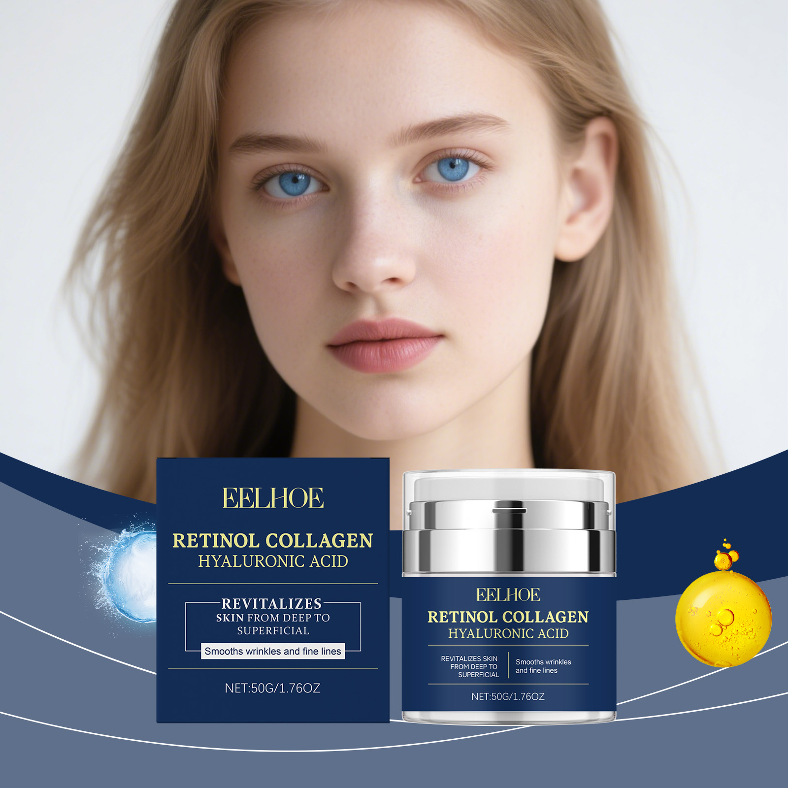 EELHOE Retinol Collagen Cream  - Retinol Anti Wrinkle Cream 评论和价格