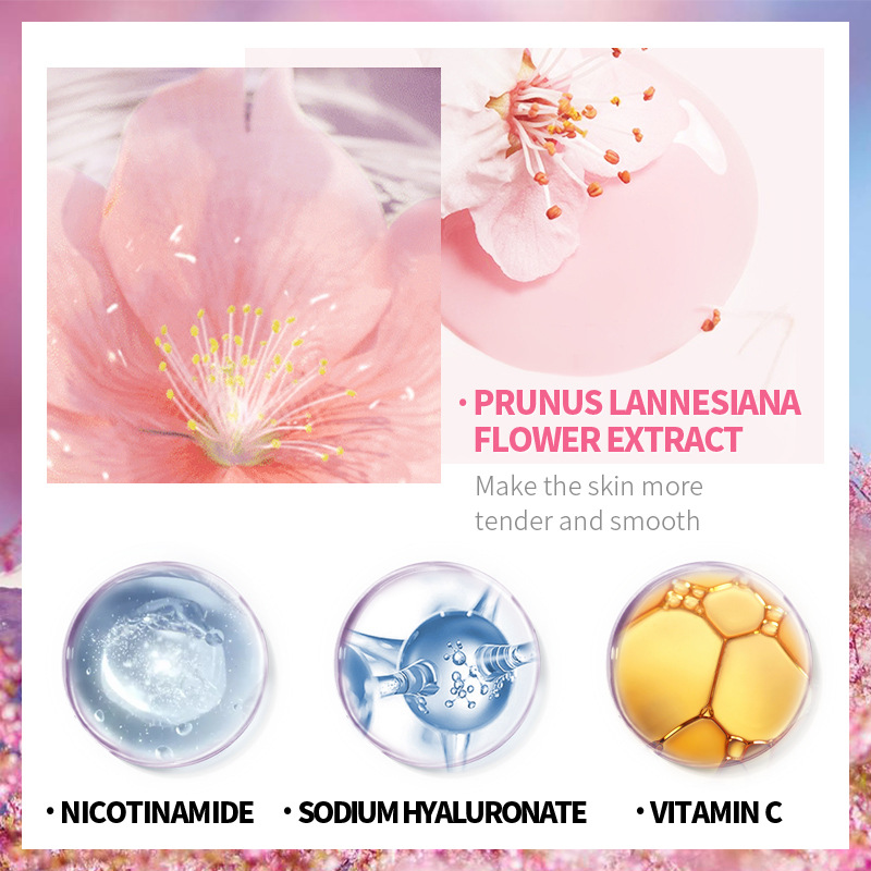 LAIKOU 8Pcs Sakura Facial Skin - Hyaluronic Acid Facial Serum 评论和价格