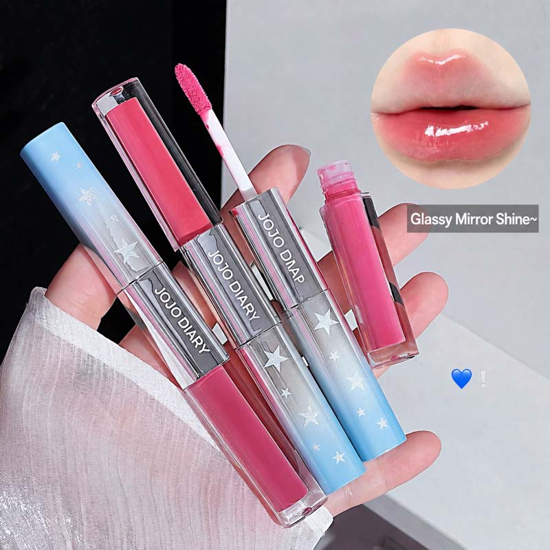 JOJO DIARY Dual Effect Lip Gla - Matte Velvet Lip Tint Long Lasting 评论和价格