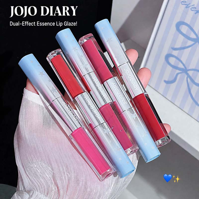 JOJO DIARY Dual Effect Lip Gla - Matte Velvet Lip Tint Long Lasting 评论和价格