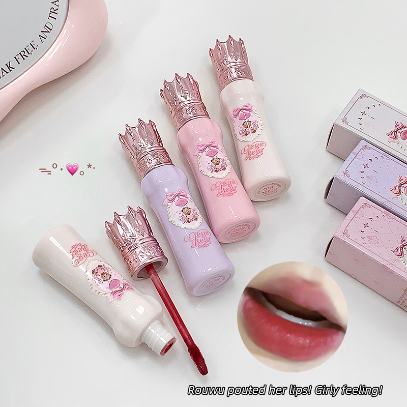 Gege Bear Velvet Matte Lip Mud - Matte Velvet Lip Tint Long Lasting 评论和价格